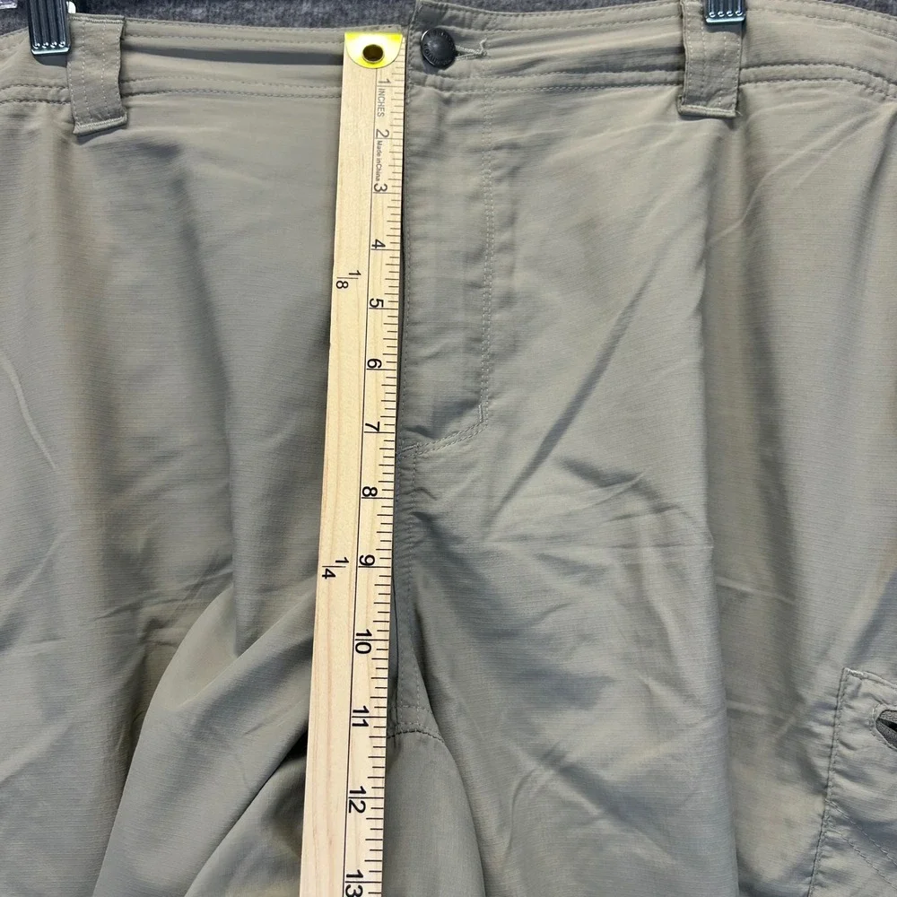 Columbia Silver Ridge Cargo Shorts Mens 42 Tan Khaki Hiking Fishing AM4084